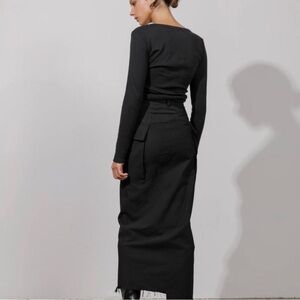 NWOT local European cargo skirt